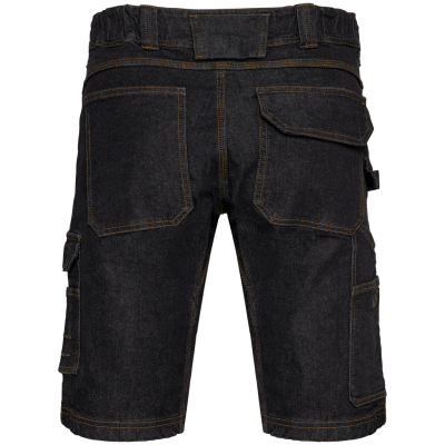 Men's multipocket denim bermuda shorts